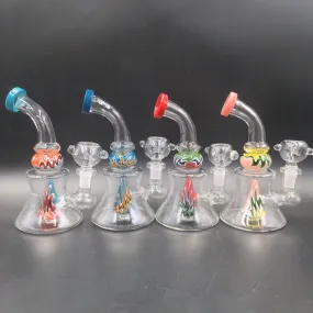 6 Wig Wag Mini Bong 14mm