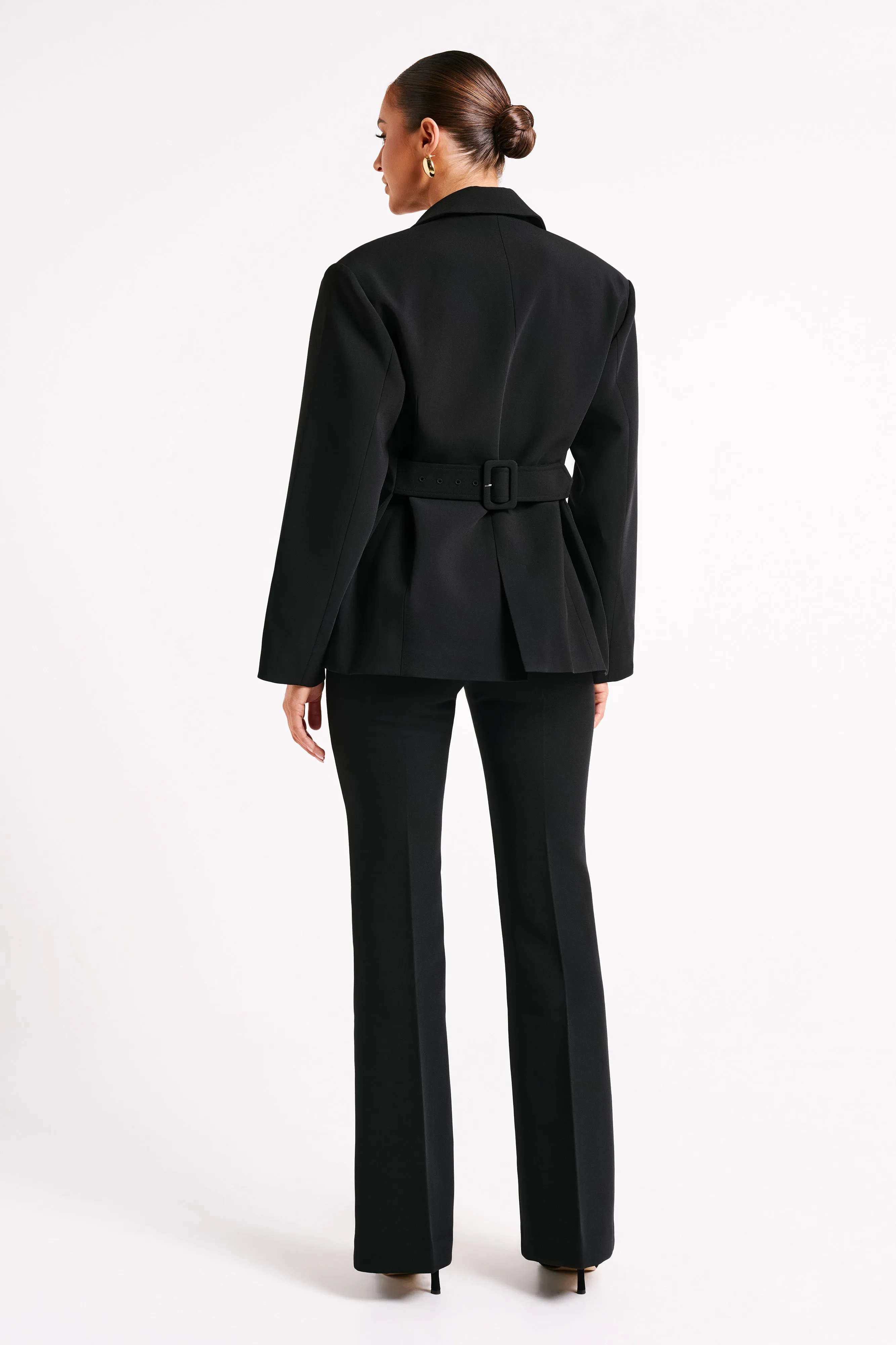 Addie Suiting Blazer - Black