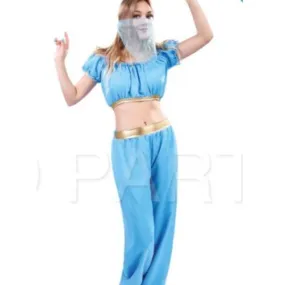 Adult - Blue Arabian Princess Costume