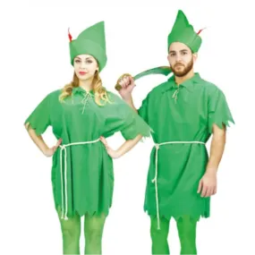 Adult - Green Costume Peter Pan Inspired