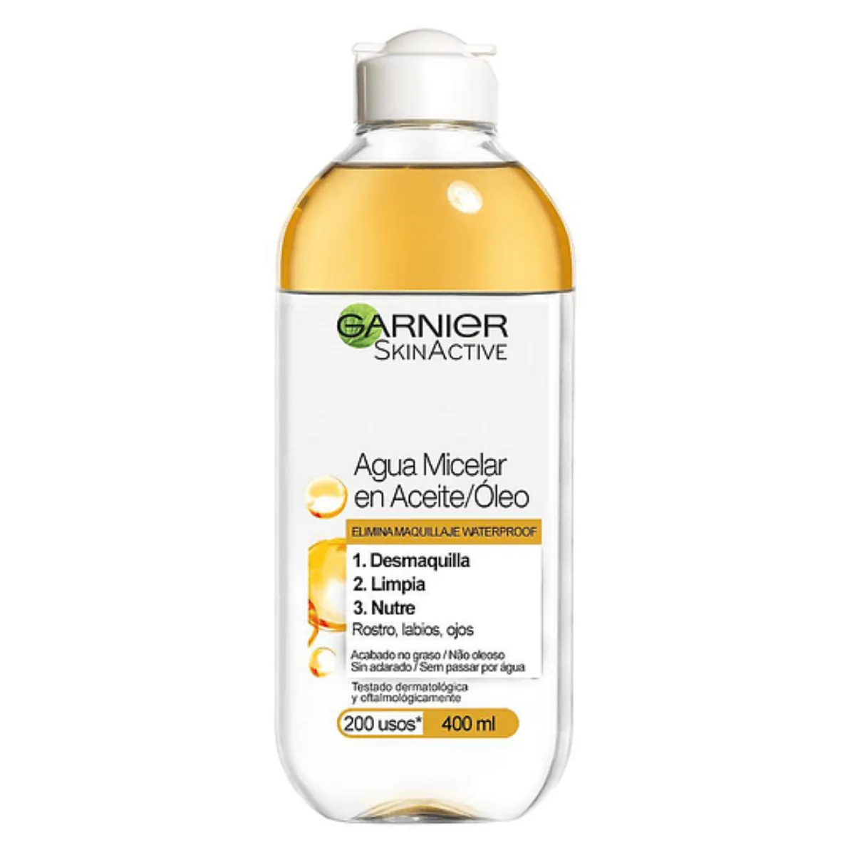 Agua Micelar En Óleo Skin Active 400 ml Garnier Skin Active