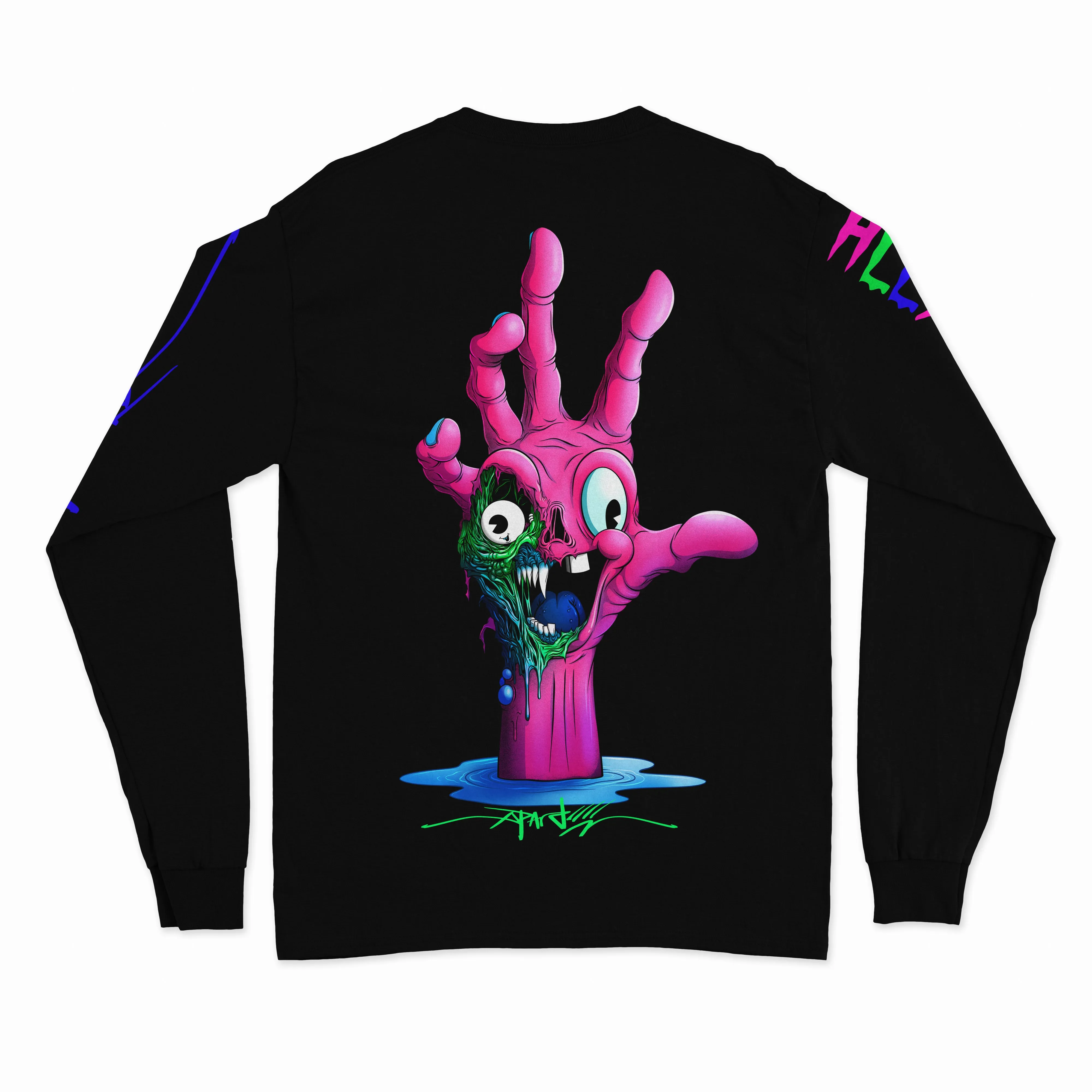 Alex Pardee - "Shunderland" Long Sleeve T-Shirt