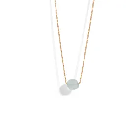 AQUAMARINE GRATITUDE NECKLACE