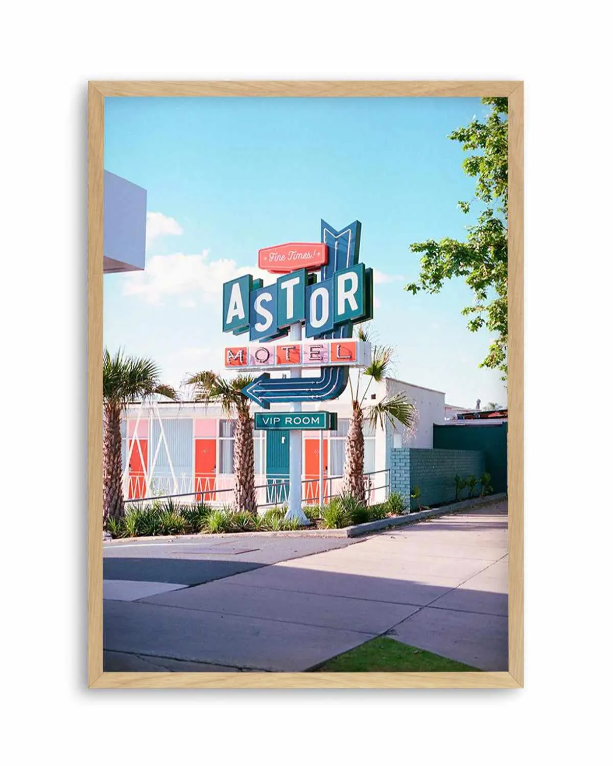 Astor Motel I by Cameron Dawes Art Print