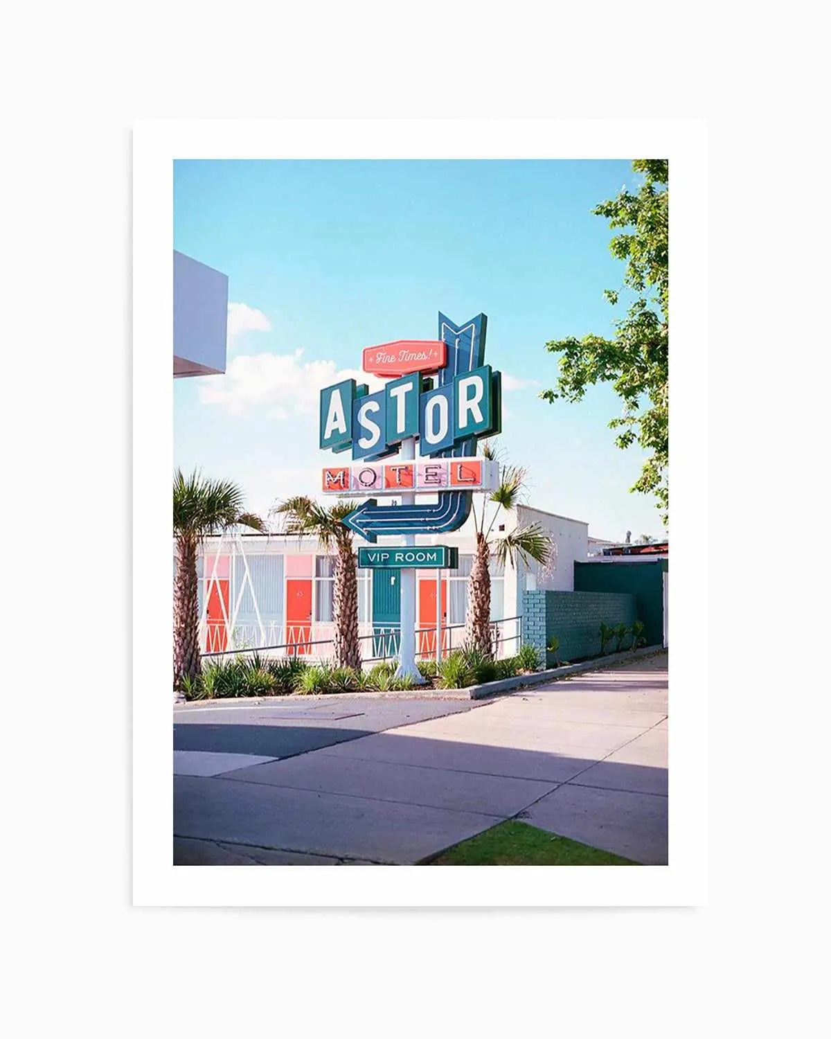 Astor Motel I by Cameron Dawes Art Print