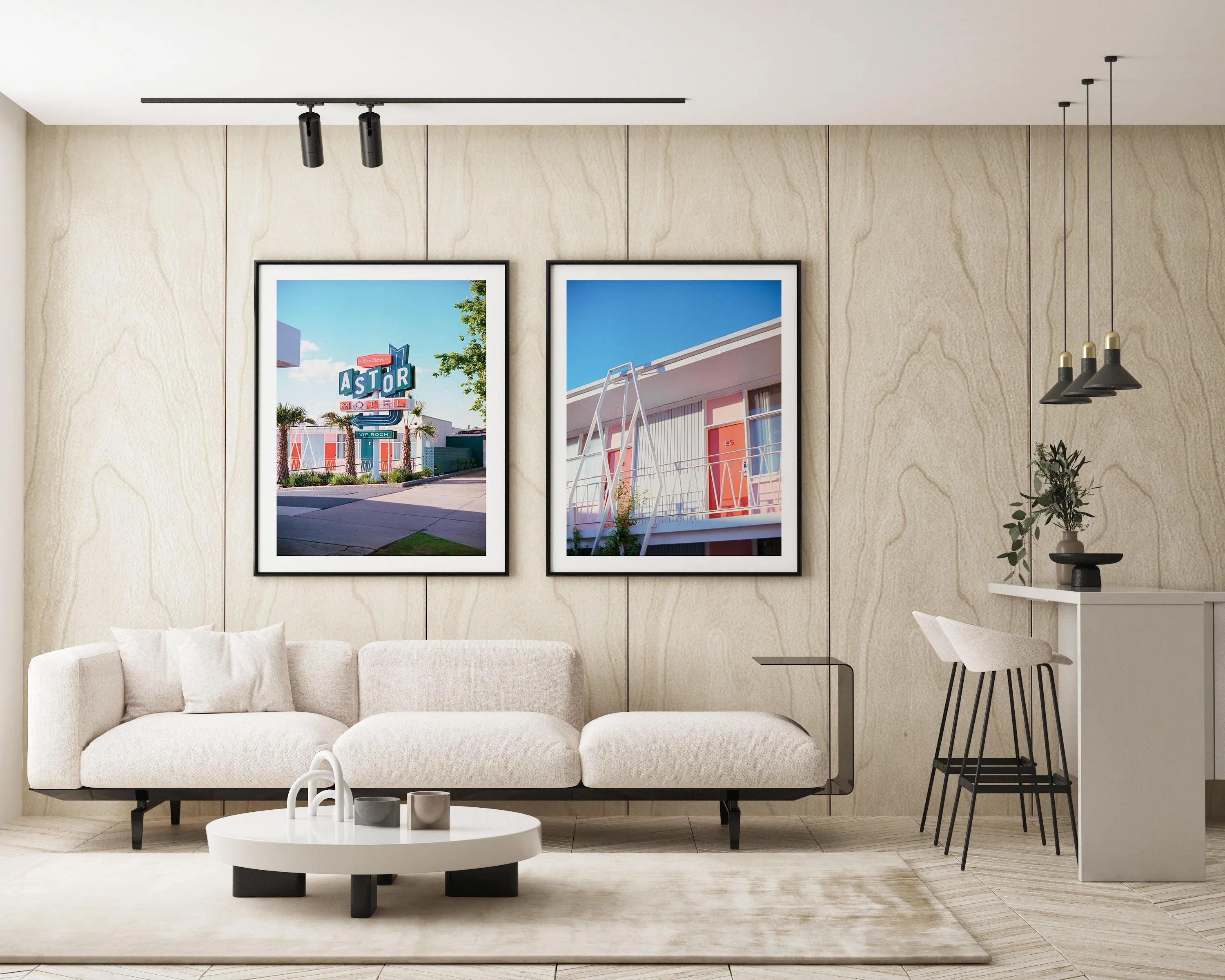 Astor Motel I by Cameron Dawes Art Print