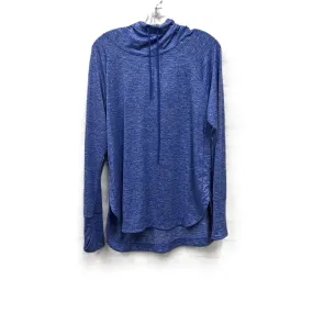 Athletic Sweatshirt Hoodie By Athleta In Blue, Size: L