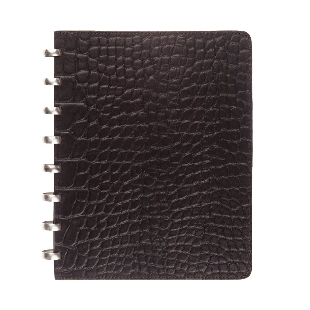 Atoma Pur Croco Brown Leather Notebook 165 x 210