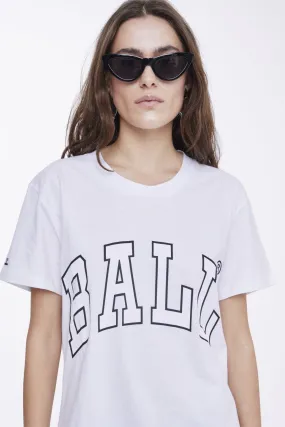 Ball - R. David Womens T-Shirt - 110601 Bright White