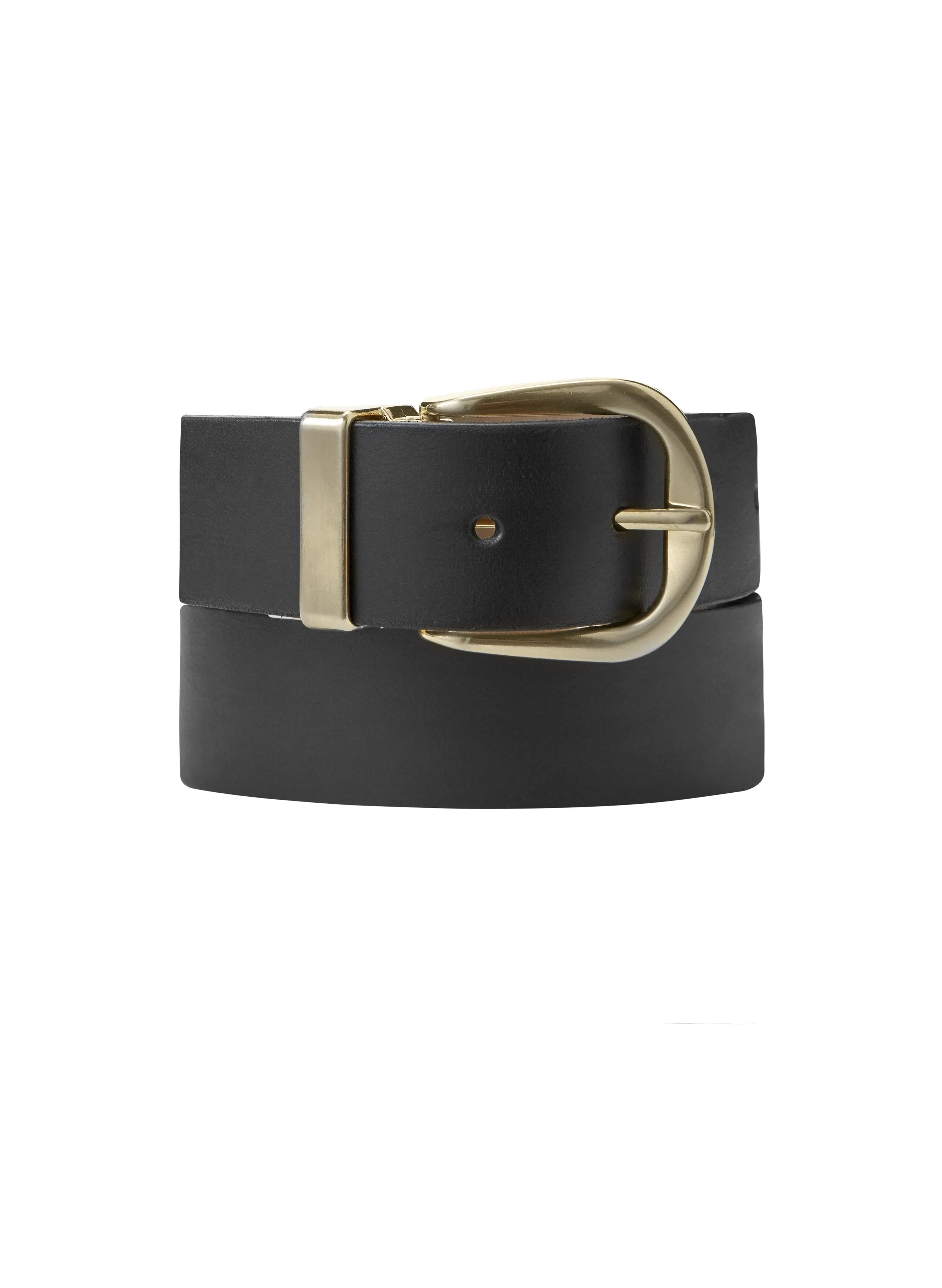 Baukjen Reversible Gold Buckle Belt