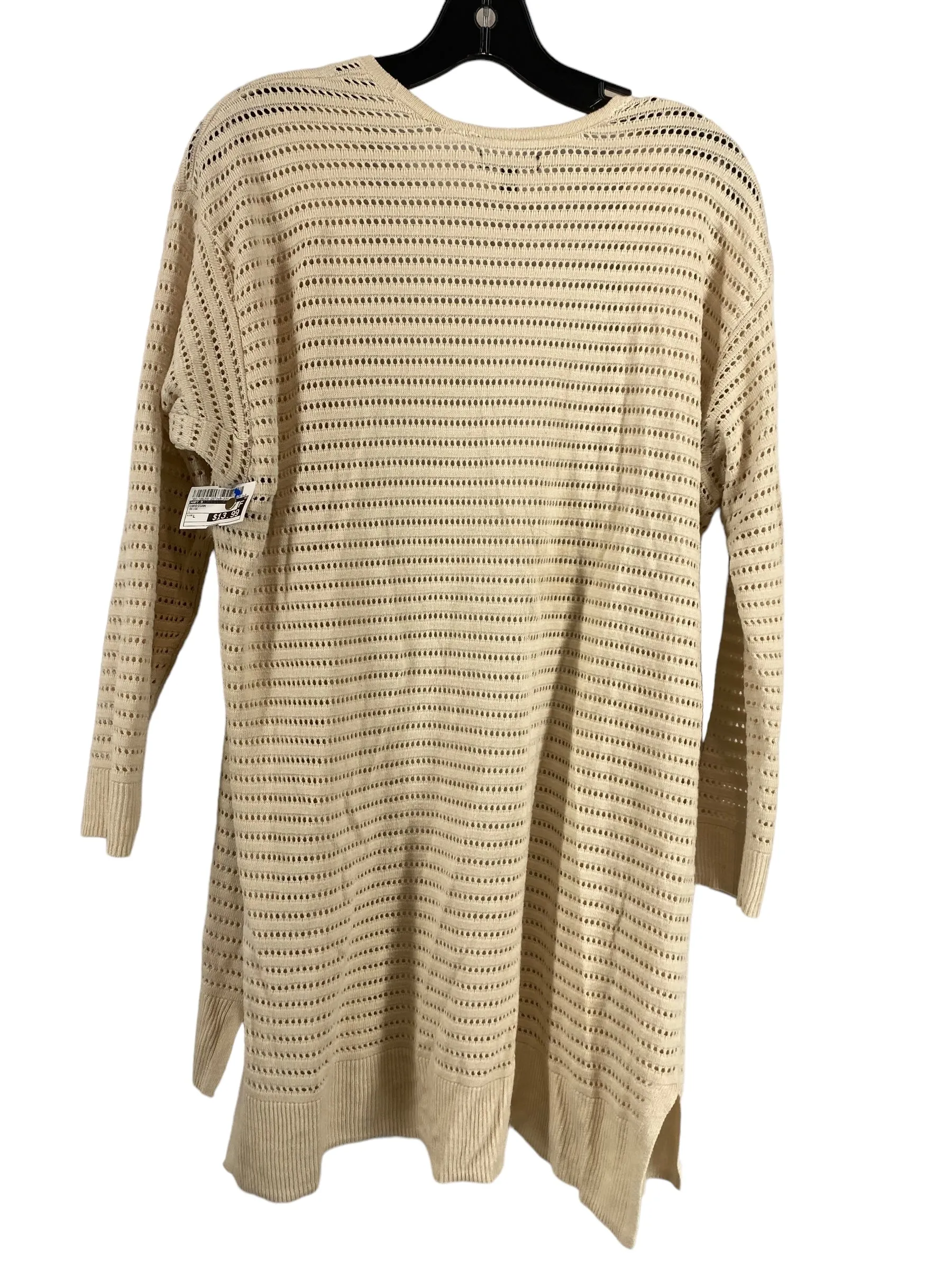 Beige Cardigan Apt 9, Size L