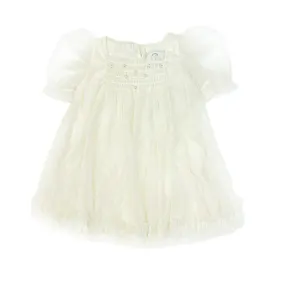 Bella Buttermilk Tulle Dress