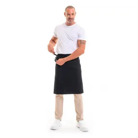 Black Half Chef Apron Coton Phoenix - ROBUR