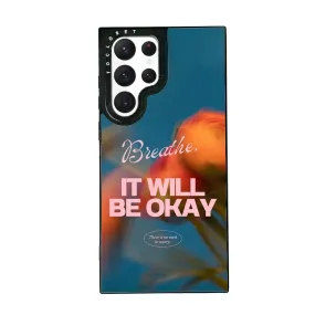 Breathe Designer Samsung S22 Ultra Case Cover