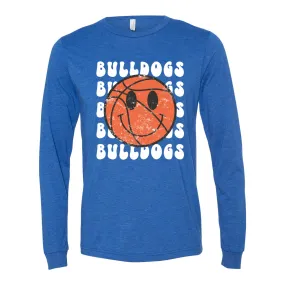 Bulldogs Basketball Long Sleeve Tee