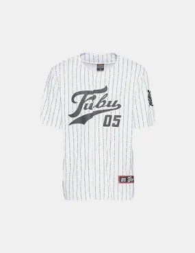 Camisa Fubu Varsity Pinstripe Baseball Jersey