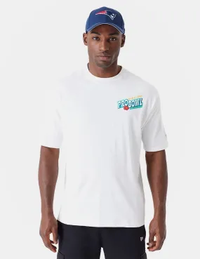 Camiseta New Era NFL Pro Bowl Hawaii Floral Blanco