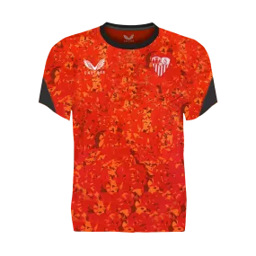 Camiseta roja prematch niño 24/25