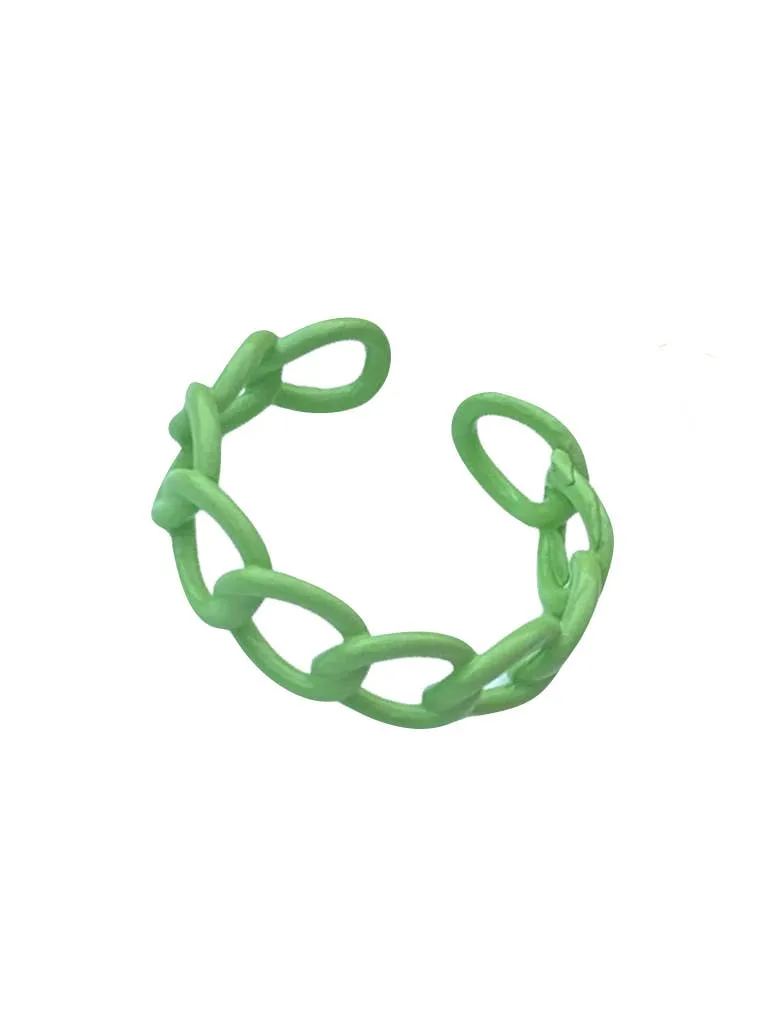 Chainlink Enamel Ring