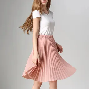 Chiffon High Waist Tutu Midi Summer Style Skirt