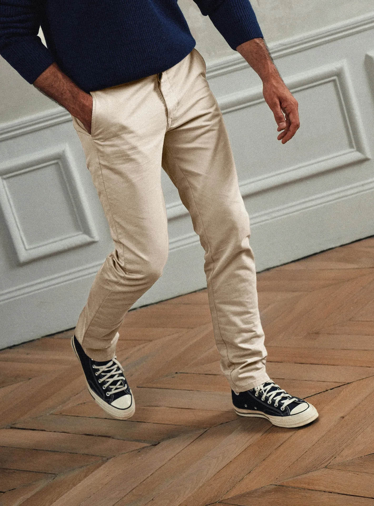 Chino Classique Paul Beige