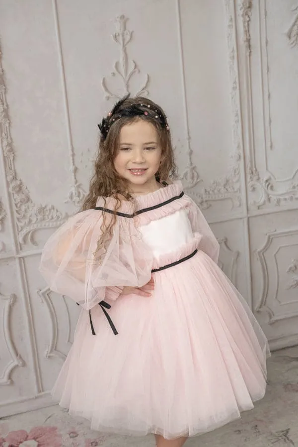 Coco-Pink Tulle Dress