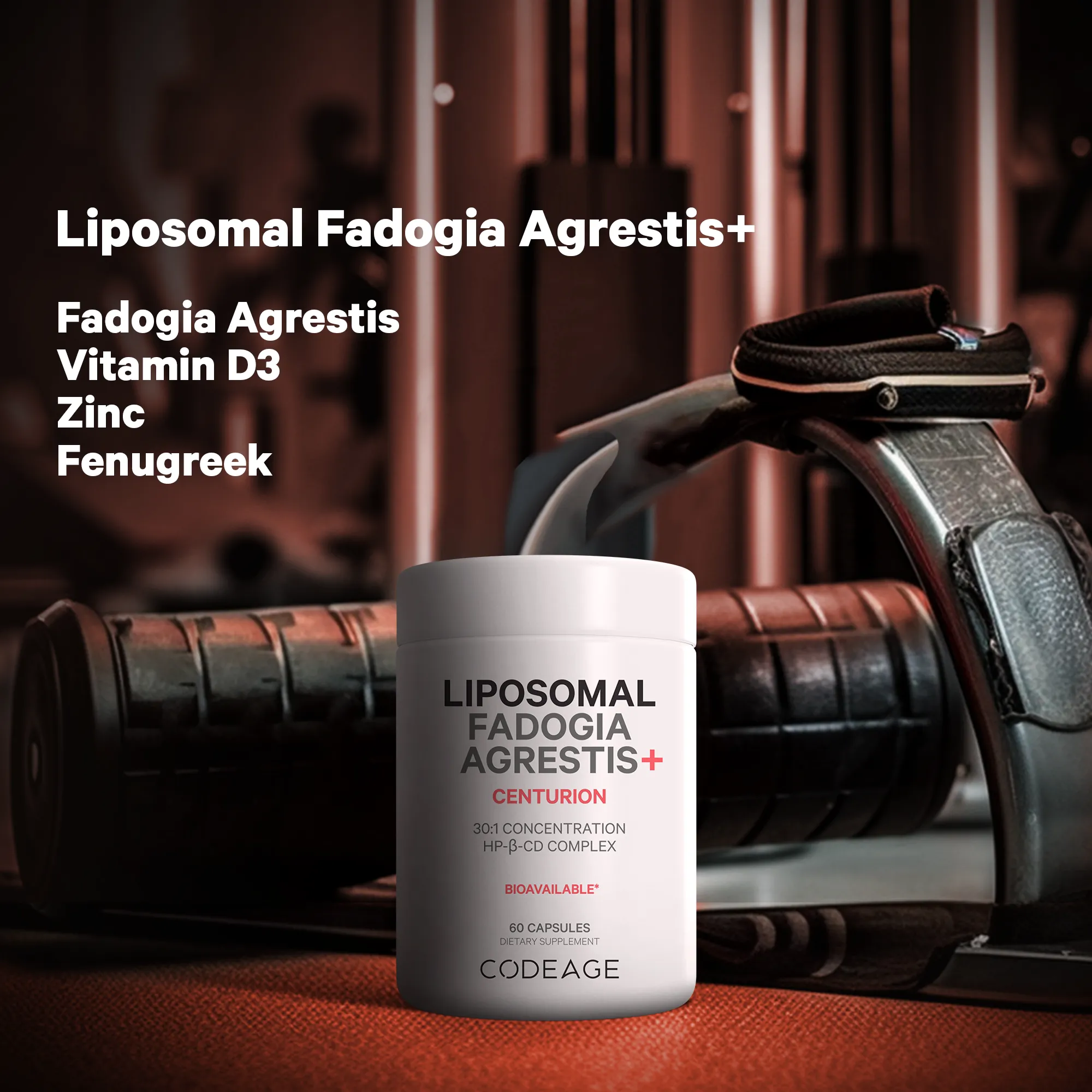 Codeage Liposomal Fadogia Agrestis 