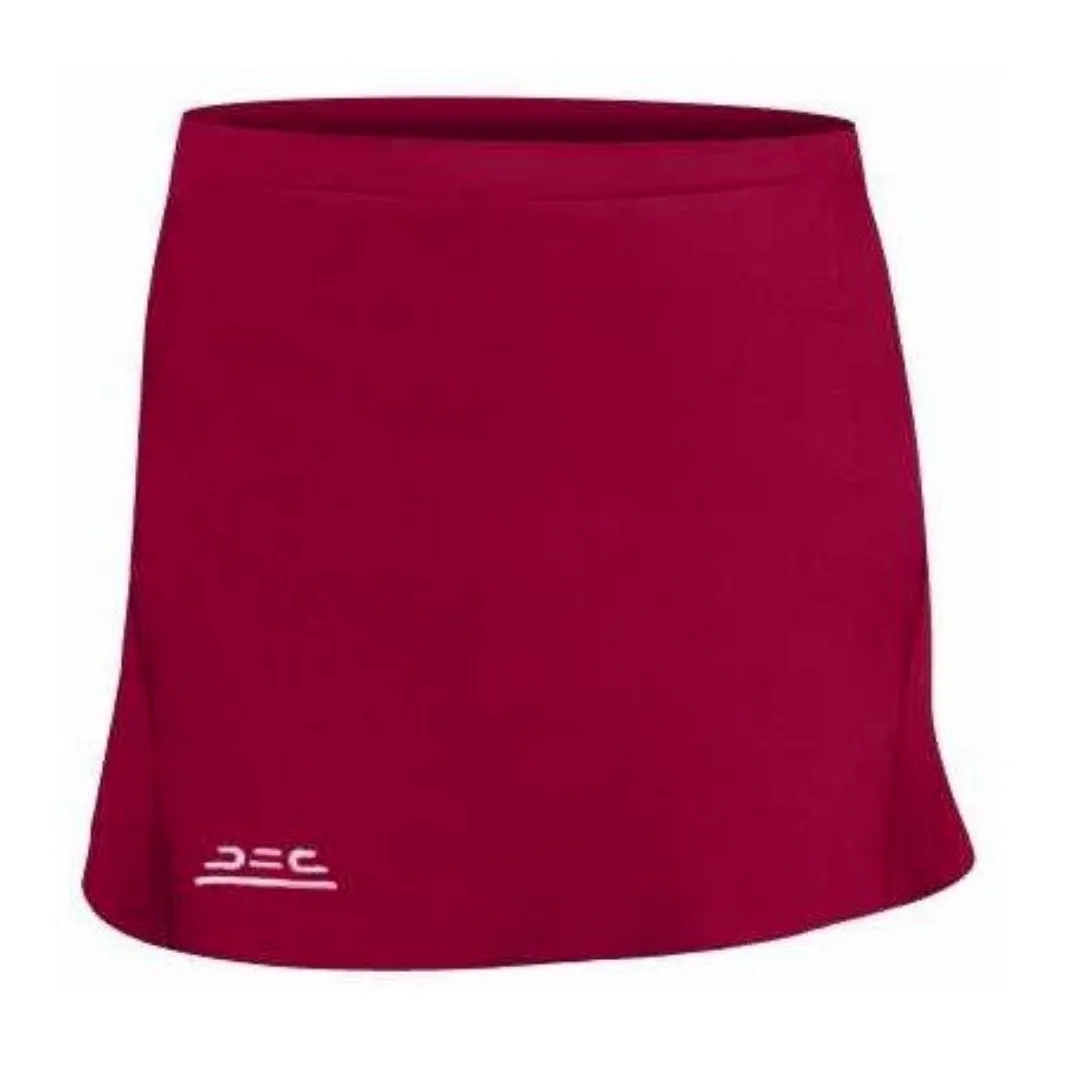 Compression Skort Maroon