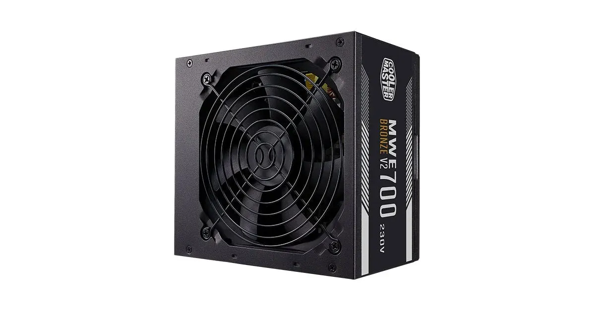 Cooler Master MWE 700 BRONZE - V2 80 PLUS BRONZE CERTIFIED POWER SUPPLY