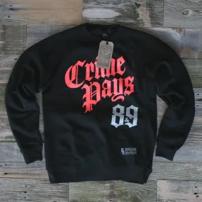 Crime Pays Infrared Crewneck Sweatshirt