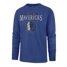 DALLAS MAVERICKS 47 BRAND 2023 ROYAL BLUE LONG-SLEEVE TEE