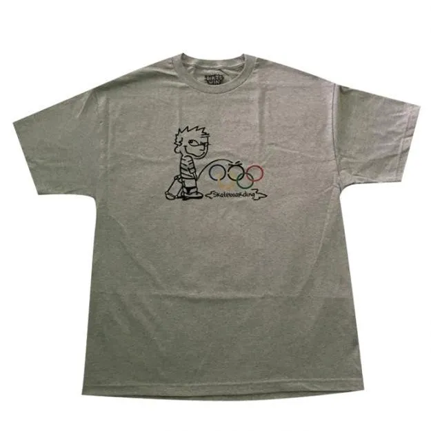 DIRTS WIN CALVIN TEE - GREY