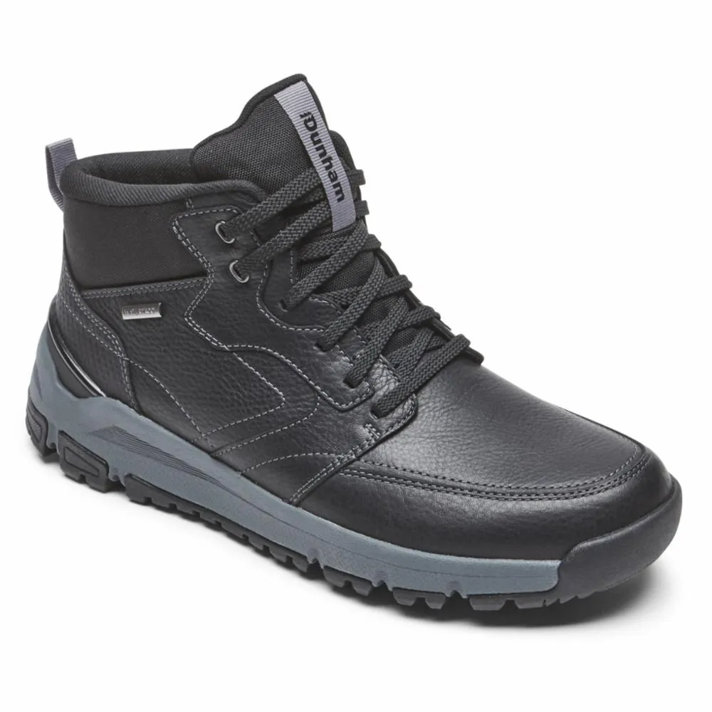 Dunham GLASTONBURY MIDBOOT BLACK LEA/SDE