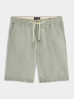 Fave cotton-linen shorts