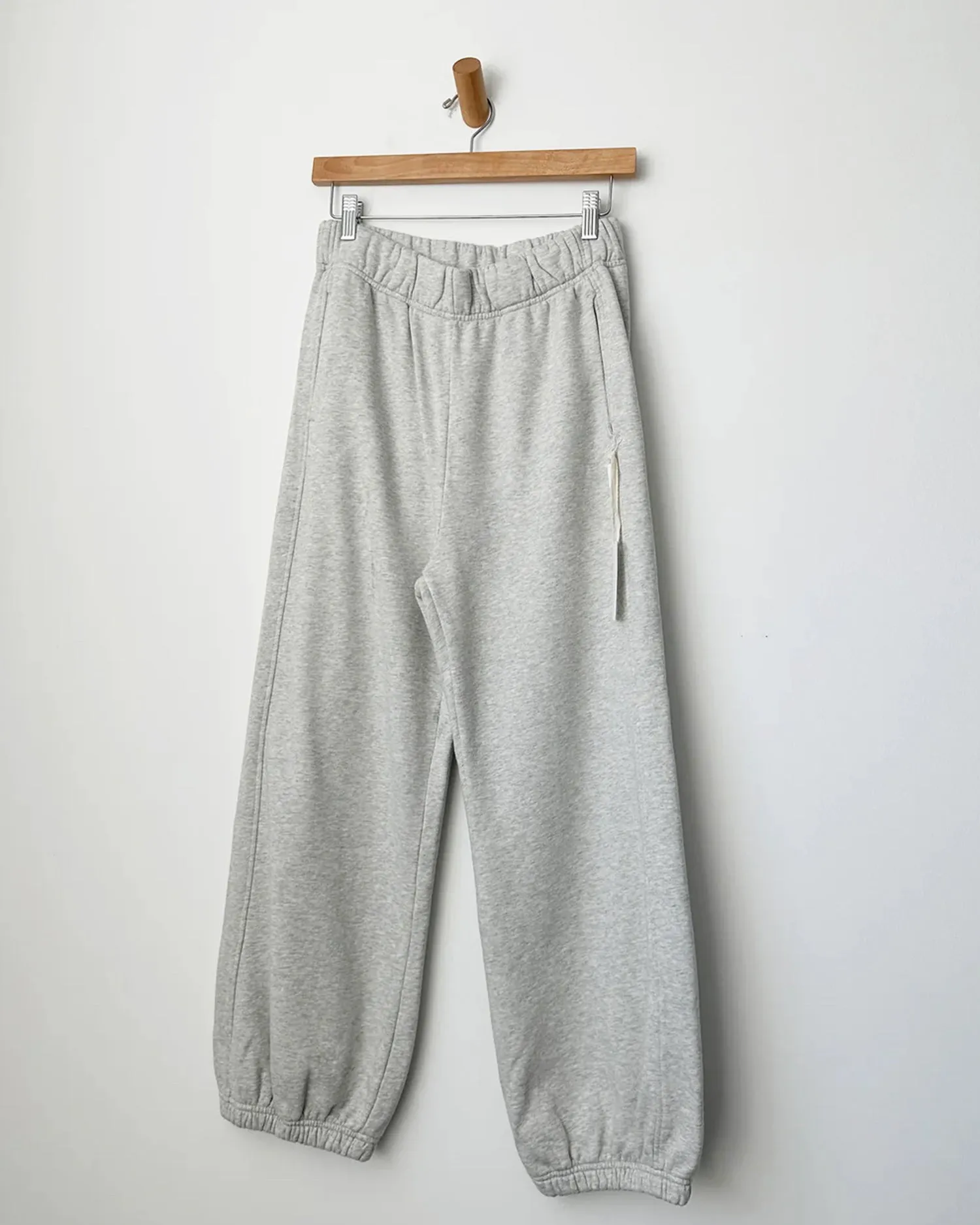 French Terry Balloon Pants – Heather Grey