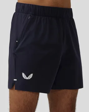 Heren Zone 6" Lichtgewicht Geventileerde Training Shorts - Marine Blauw