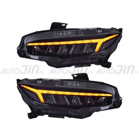 Honda Civic 2016-21 Audi Style Headlights