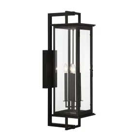 Hudson 4 Light Outdoor Wall Mount - Medium