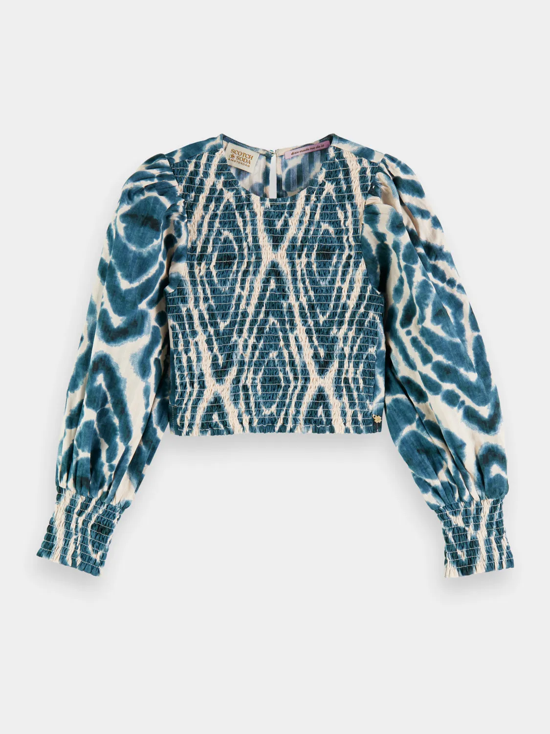 Kids - All-over printed long-sleeved top