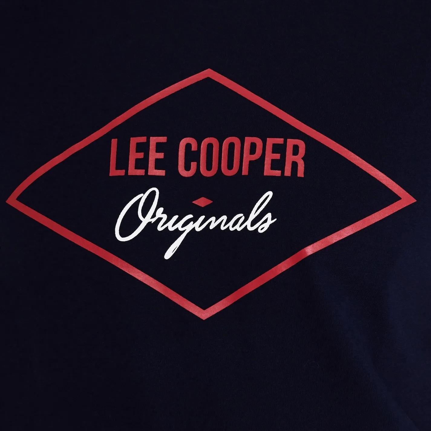 Lee Cooper Originals T Shirt Mens Gents Crew Neck Tee Top Short Sleeve Cotton