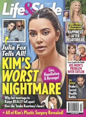 Life & Style - 10.30.23 Kim Kardasgian Worst Nightmare