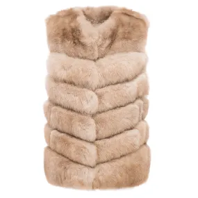 Natural Fox Fur Gilet