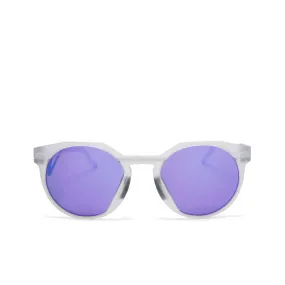 OAKLEY HSTN METAL MATTE CLEAR W/ PRIZM VIOLET SUNGLASSES 0OO9279-92790252