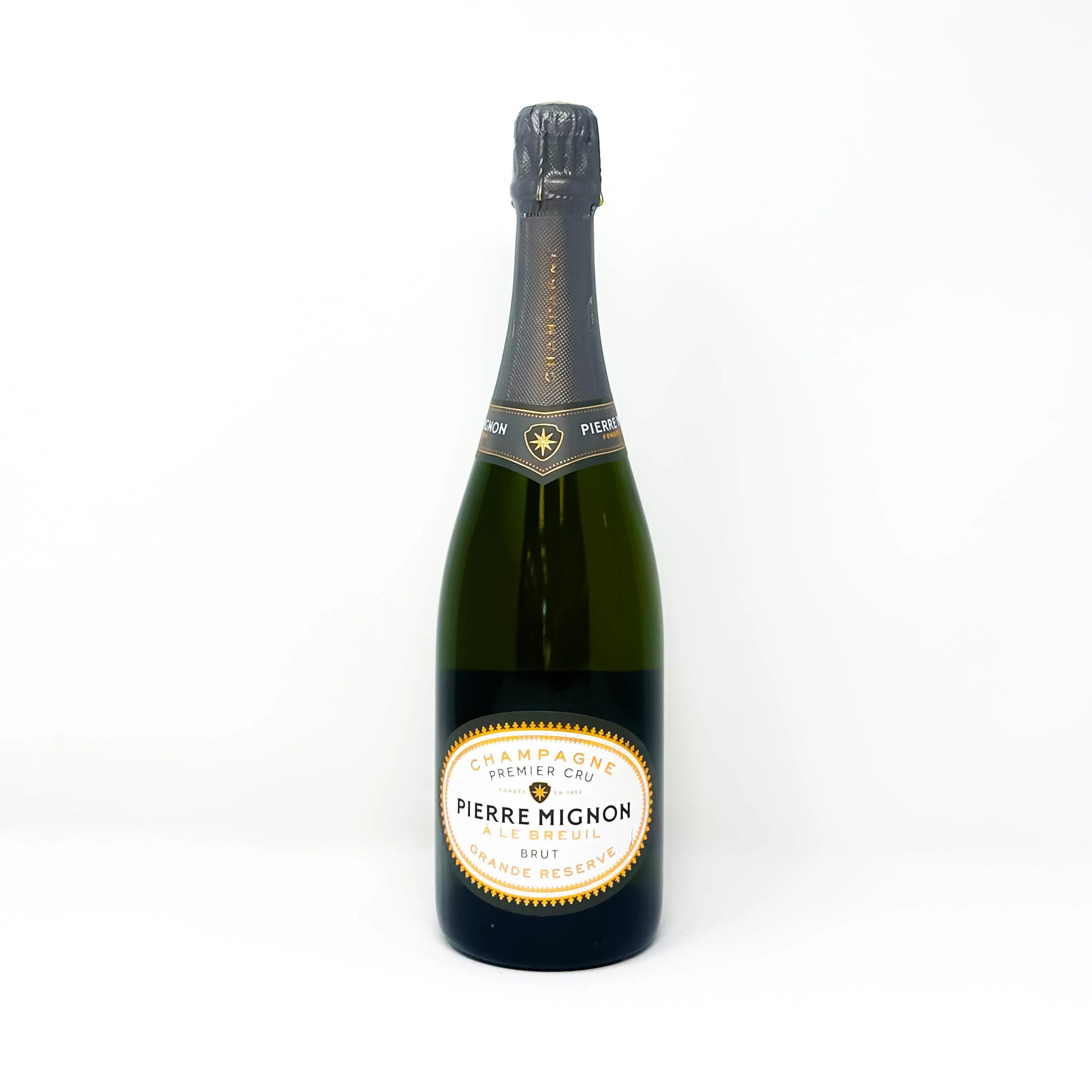 Pierre Mignon, Grande Reserve Premier Cru, Brut Champagne, Epernay