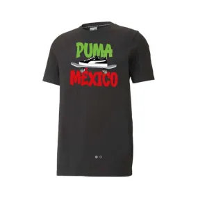 Playera Manga Corta Puma para Hombre MX Skate M Graphic Tee Negro