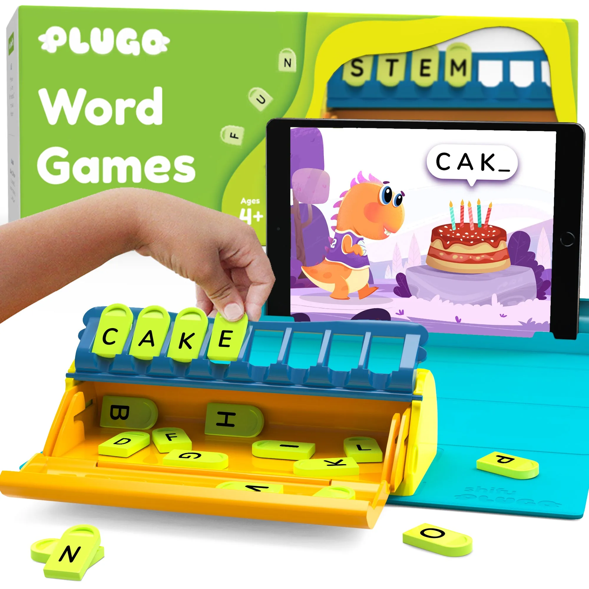 PLAYSHIFU Plugo - Letters | Word Building Kit