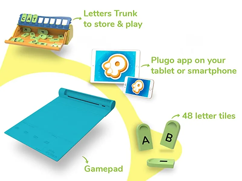 PLAYSHIFU Plugo - Letters | Word Building Kit