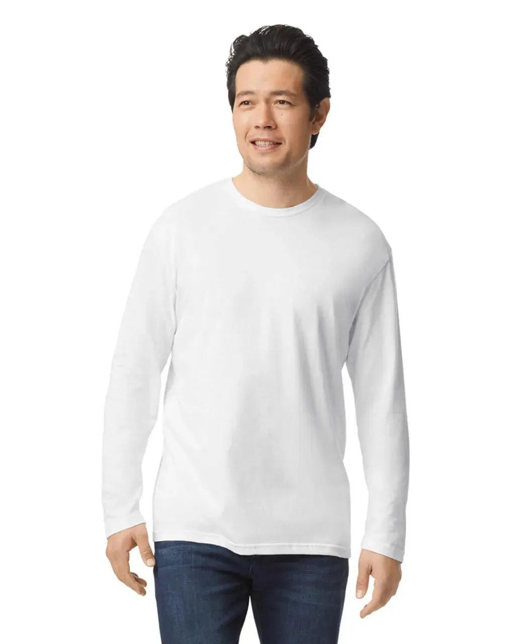 Pretreated Gildan 64400 Softstyle Unisex Long Sleeve T-Shirt