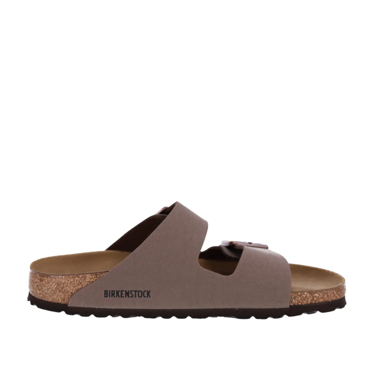 Sandali Birkenstock Arizona Birko-Flor Nubuck Marrone