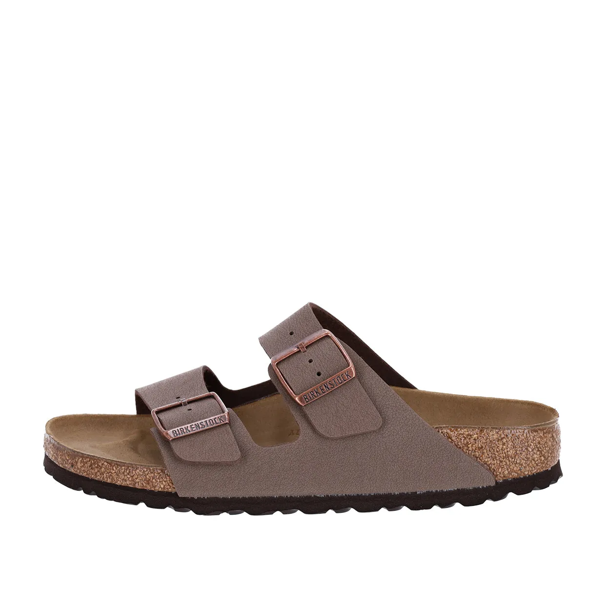 Sandali Birkenstock Arizona Birko-Flor Nubuck Marrone